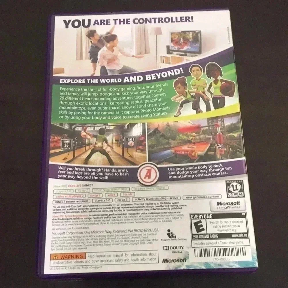 Xbox Kinect Adventures